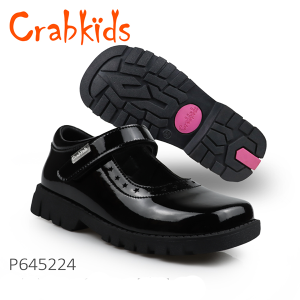 Crabkids-Girls-Classic-Strap-Black-School-Shoe
