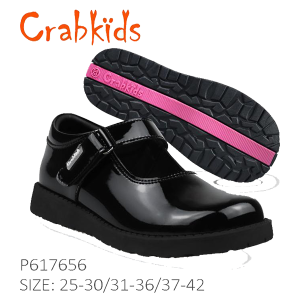 Crabkids-Girls-Classic-Strap-School-Shoe